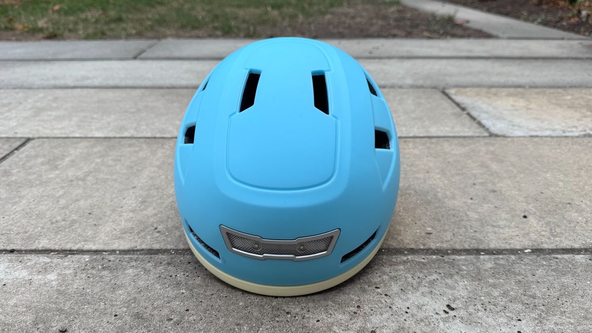The Xnito Kid helmet with integrated front light