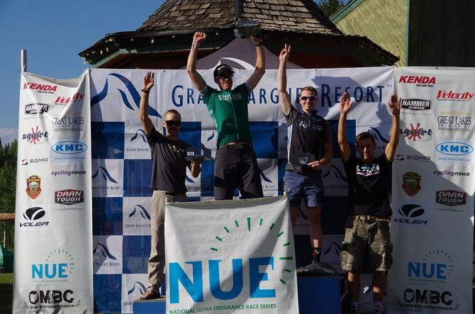 Singlespeed podium at the Pierre's Hole 100