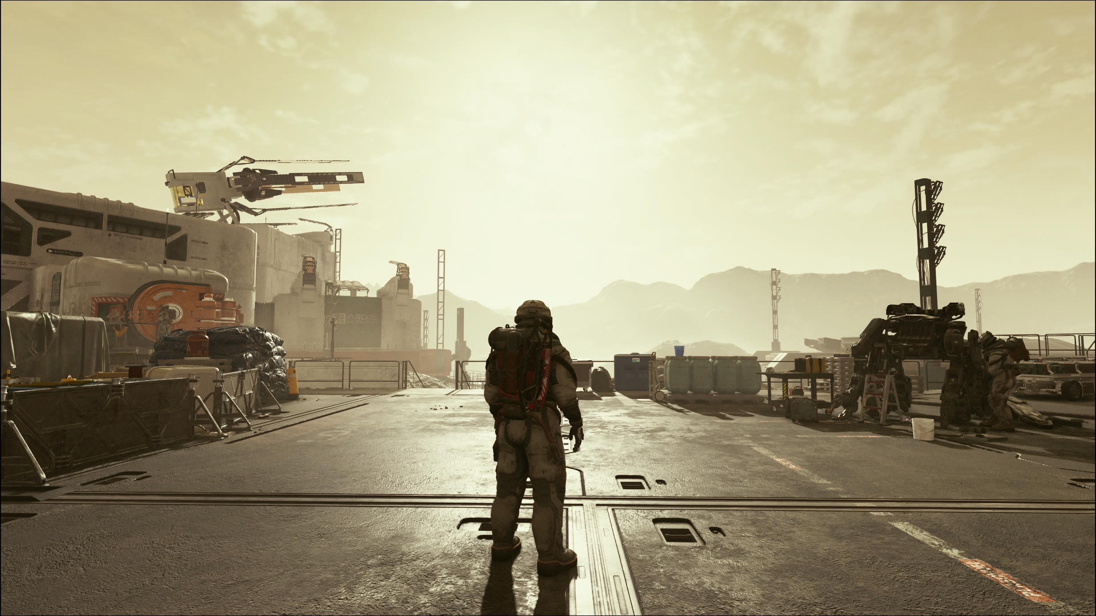 Screenshot taken from Starfield running on PS5 Pro