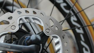 Rotor size remains a debated subject in the pro peloton