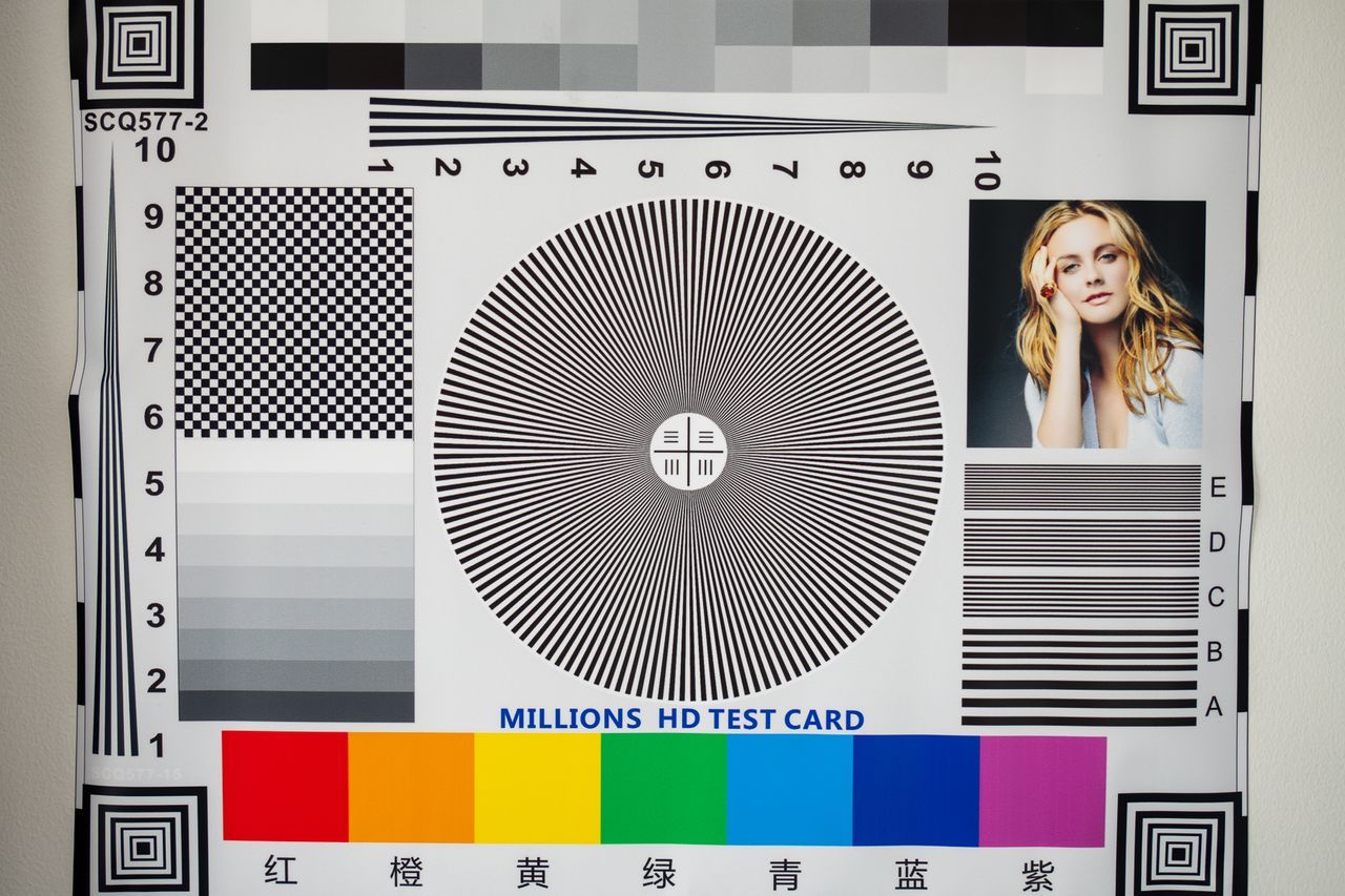 photographic test chart