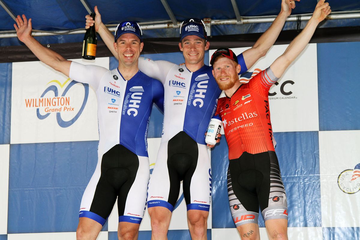 Mens podium: