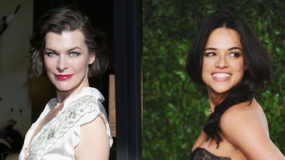 Milla Jovovich and Michelle Rodriguez Resident Evil Feud - Milla Jovovich  Insecure About Michelle Rodriguez | Marie Claire