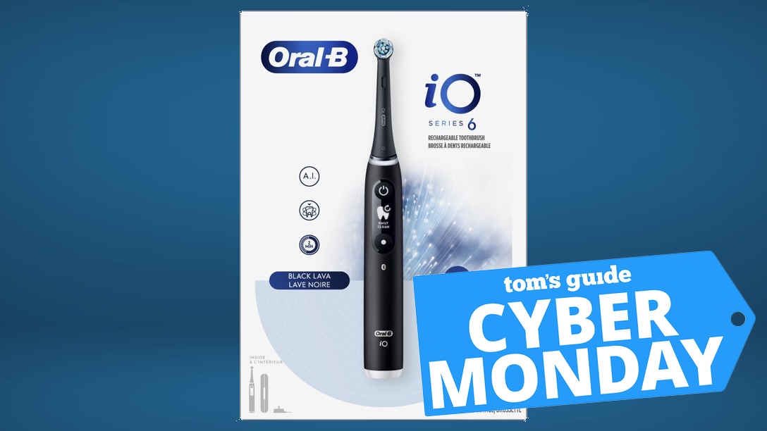 Oral-B iO Series 6 Rechargeable Electric Toothbrush Cyber Monday deal