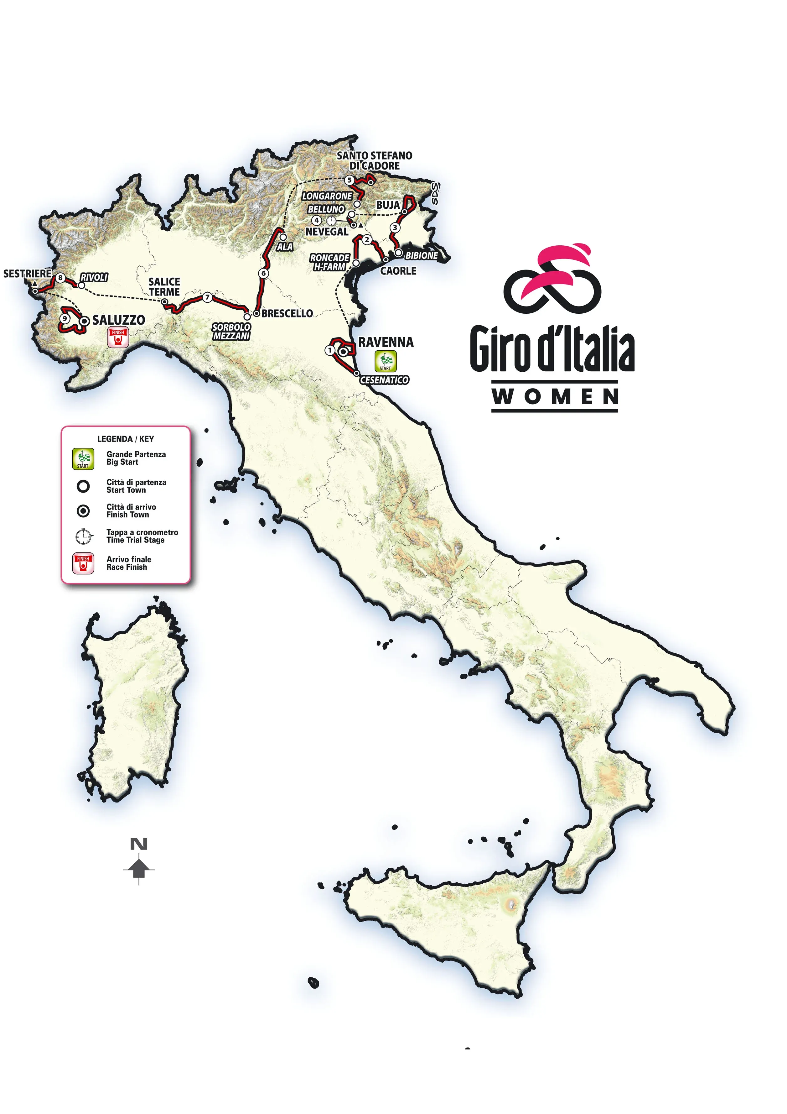 Giro d'Italia Women route to tackle epic Colle delle Finestre and steep uphill time trial in tough 2026 race
