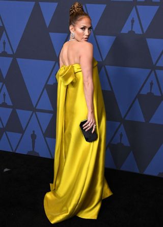 Jennifer Lopez arrives at the Academy Of Motion Picture Arts And Sciences' 11th Annual Governors Awards at The Ray Dolby Ballroom at Hollywood & Highland Center on October 27, 2019 in Hollywood, California.