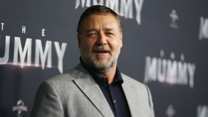 Russell Crowe arrives ahead of The Mummy Australian Premiere at State Theatre on May 22, 2017 in Sydney, Australia