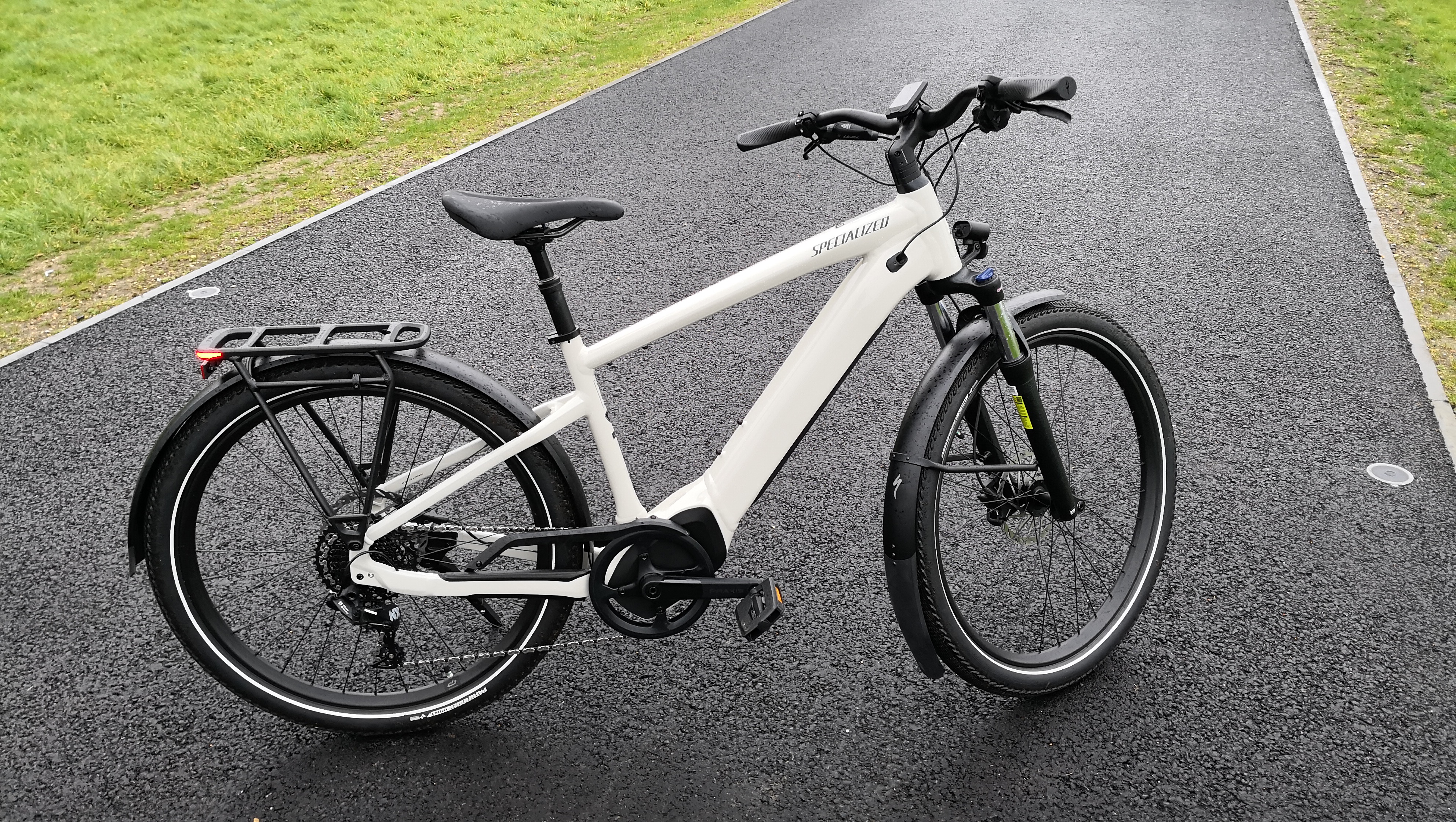 best electric bike Specialized Turbo Vado 4.0 (2022) on a paved road