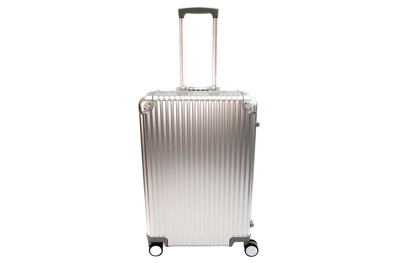 VinAluminium 12-bottle suitcase