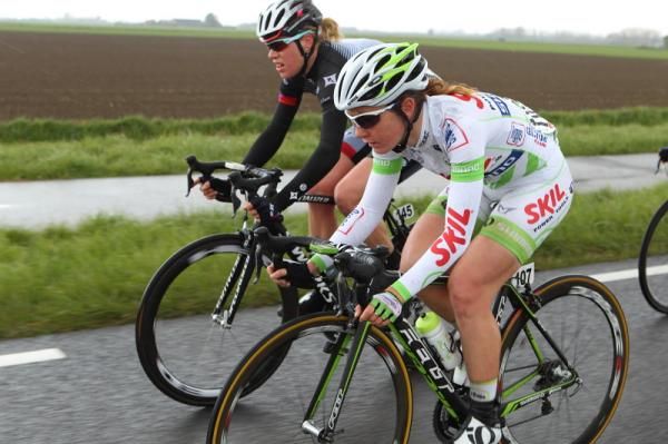 Amy Pieters (Skil-Argos) in the break