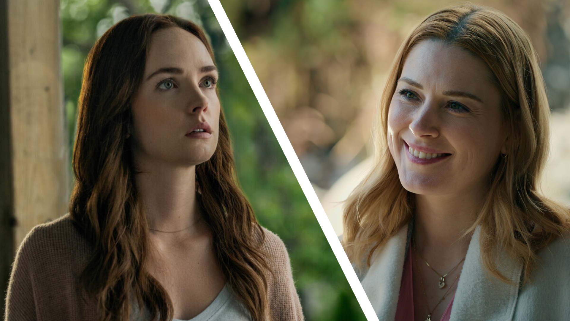 Morgan Kohan in Sullivan's Crossing and Alexandra Breckenridge in Virgin River