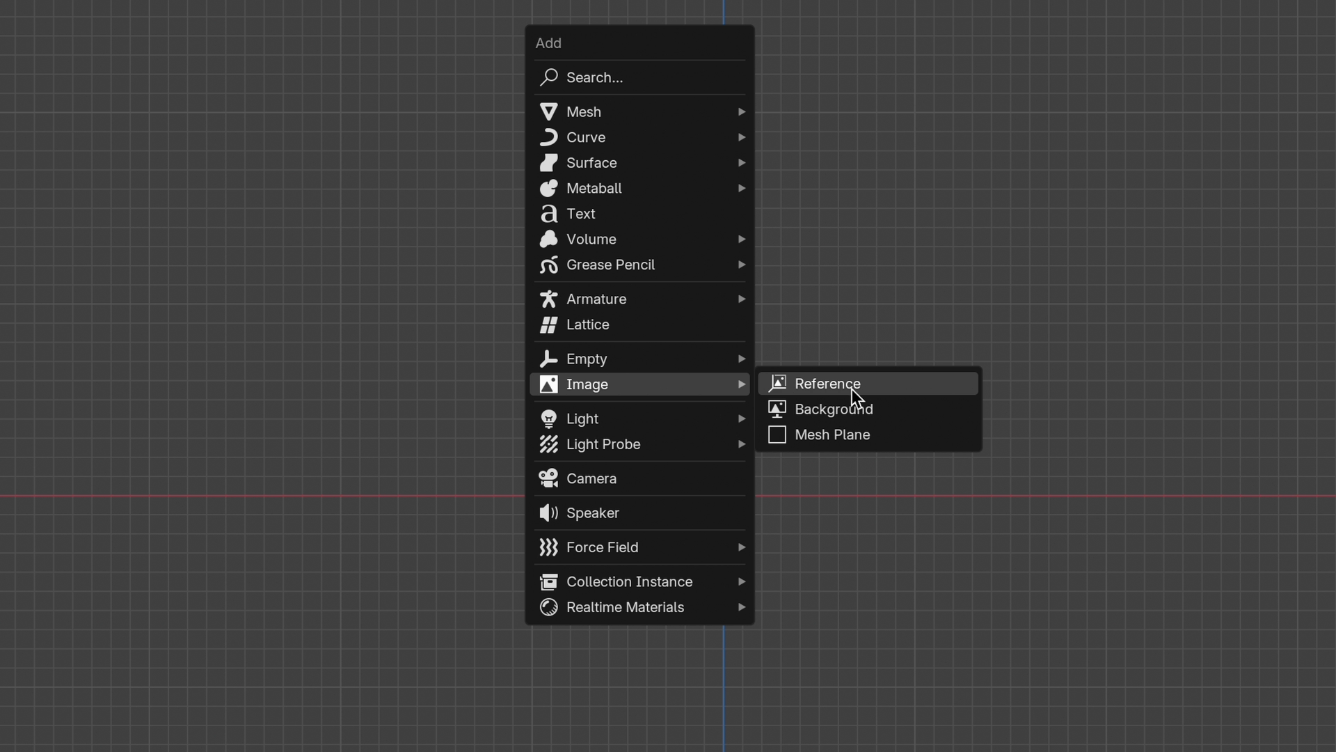 How to set up sketch references for modelling in Blender
