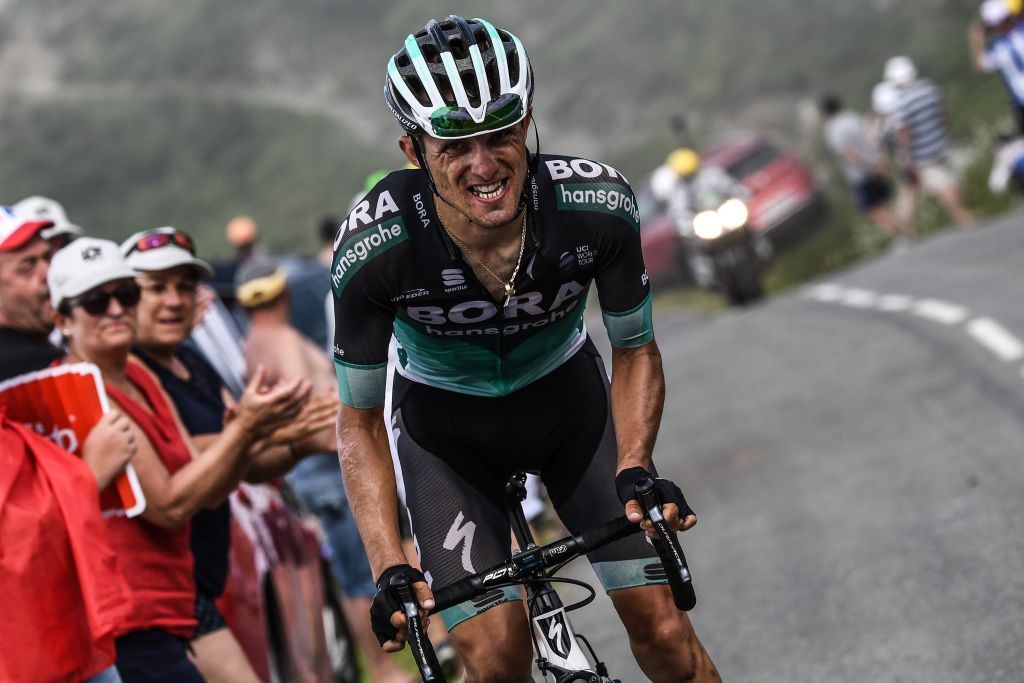 Rafal Majka (Bora-Hansgrohe) on the attack