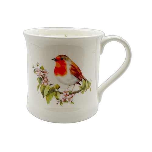 Nutmeg Home Robin Bone China Mug