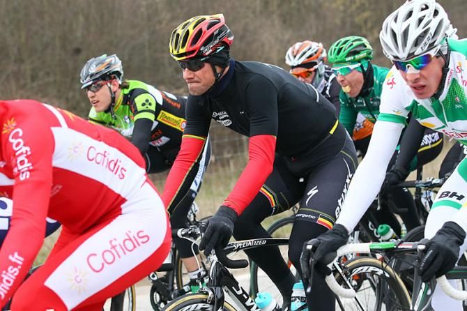 Tom Boonen in the bunch