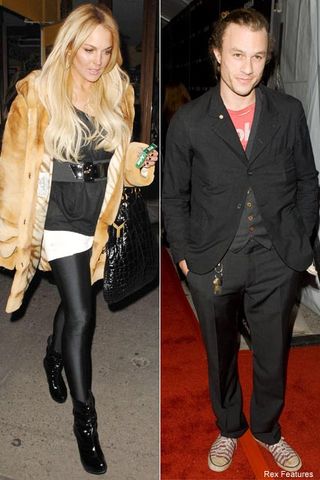 Lidsay Lohan and Heath Ledger, Celebrity News, Celebrity Photos