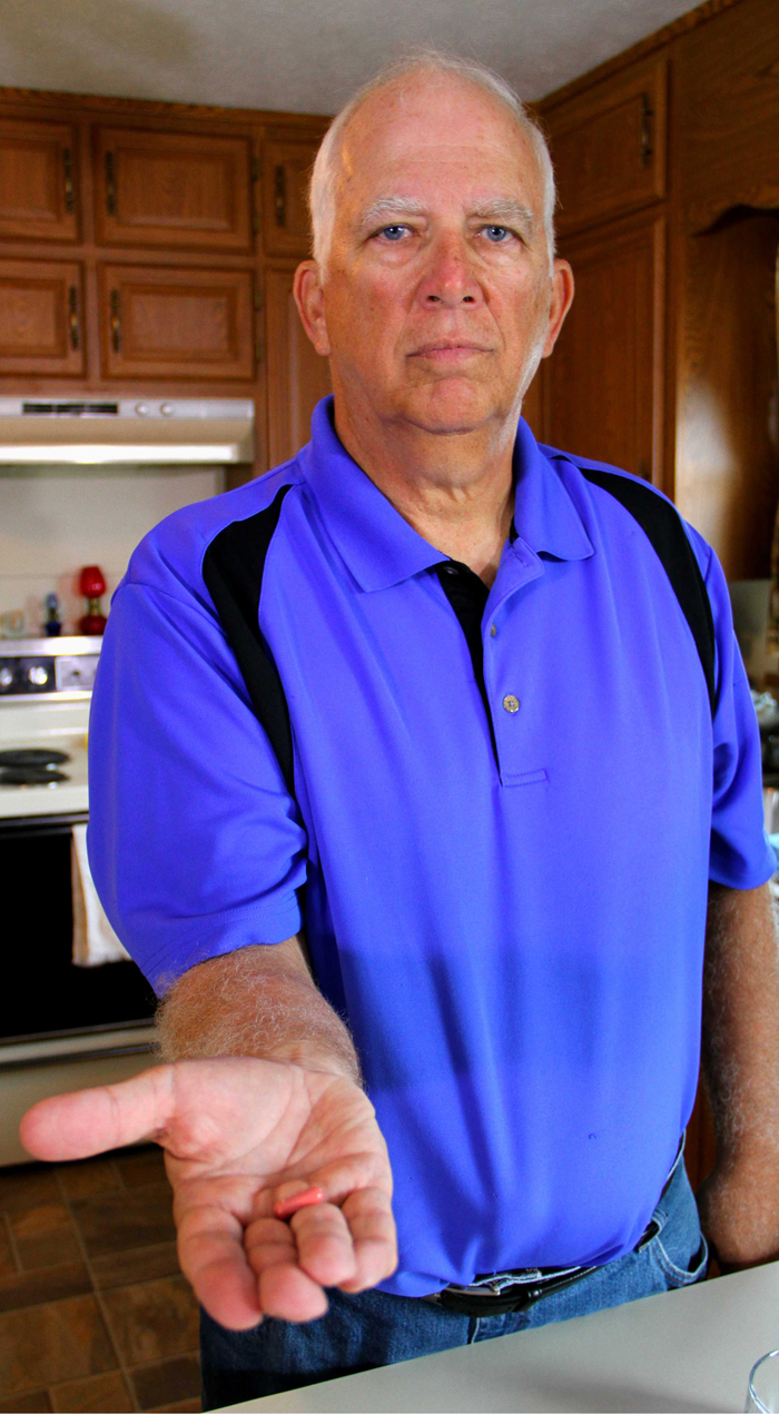 Raymond Thomas of Delaware, Ohio, manages his lung cancer by simply taking a pill twice a day. Doctors determined which medicine would work best for Thomas by scanning his DNA and spotting genetic mutations that are vulnerable to this medication. The technology is changing the way doctors approach lung cancer cases at The Ohio State University`s James Cancer Hospital and Solove Research Institute and Comprehensive Cancer Center.