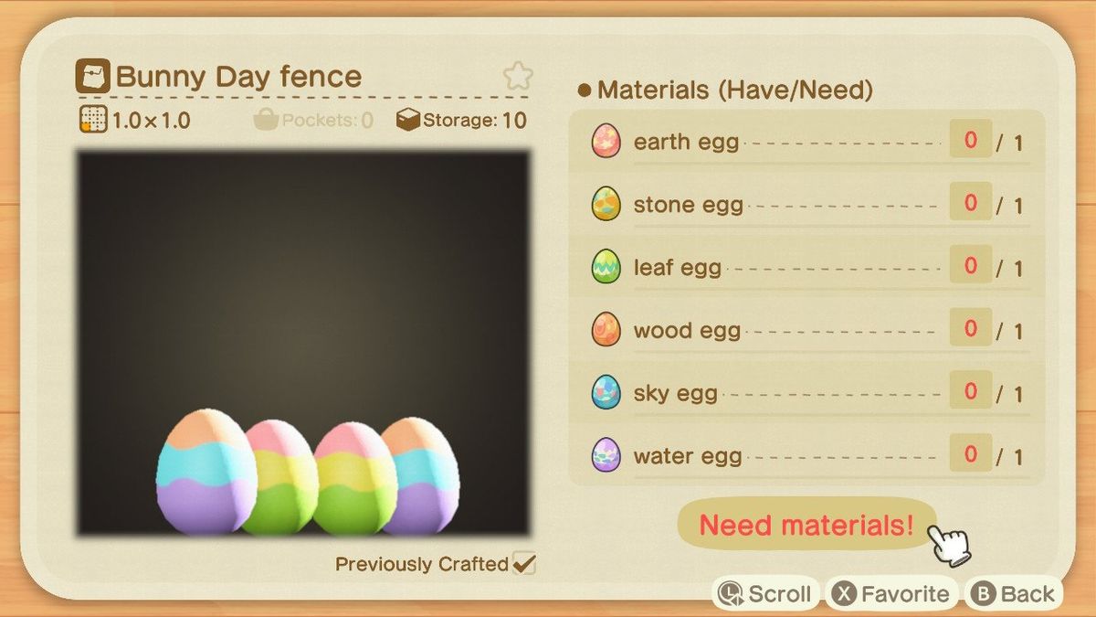Animal Crossing New Horizons — All Bunny Day recipes and how to craft