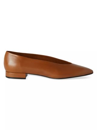 Rebecca Leather Ballet Flats