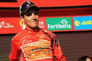 Vuelta leader Igor Anton (Euskaltel - Euskadi)