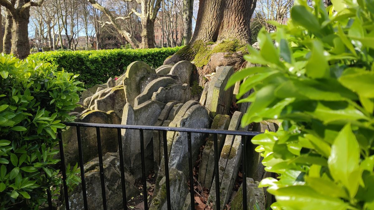 Focused on the grave stones. (Image credit: TechRadar)