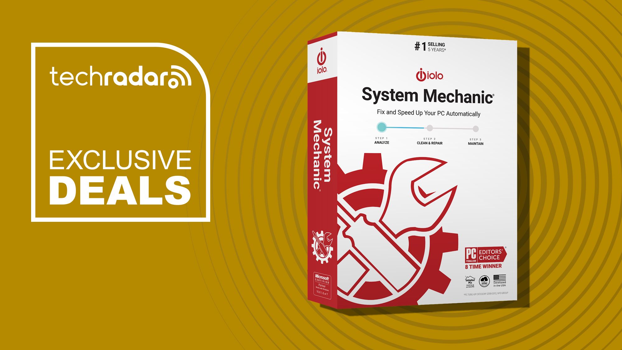 System Mechanic helps speed up your Windows PC, remove junk files, and fix performance issues for under $20 — with a free month of LiveTech support