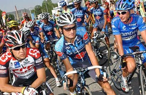 A few familiar faces on the startline.
