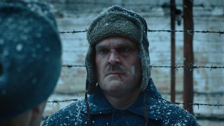 David Harbour as Jim Hopper in Stranger Things 4