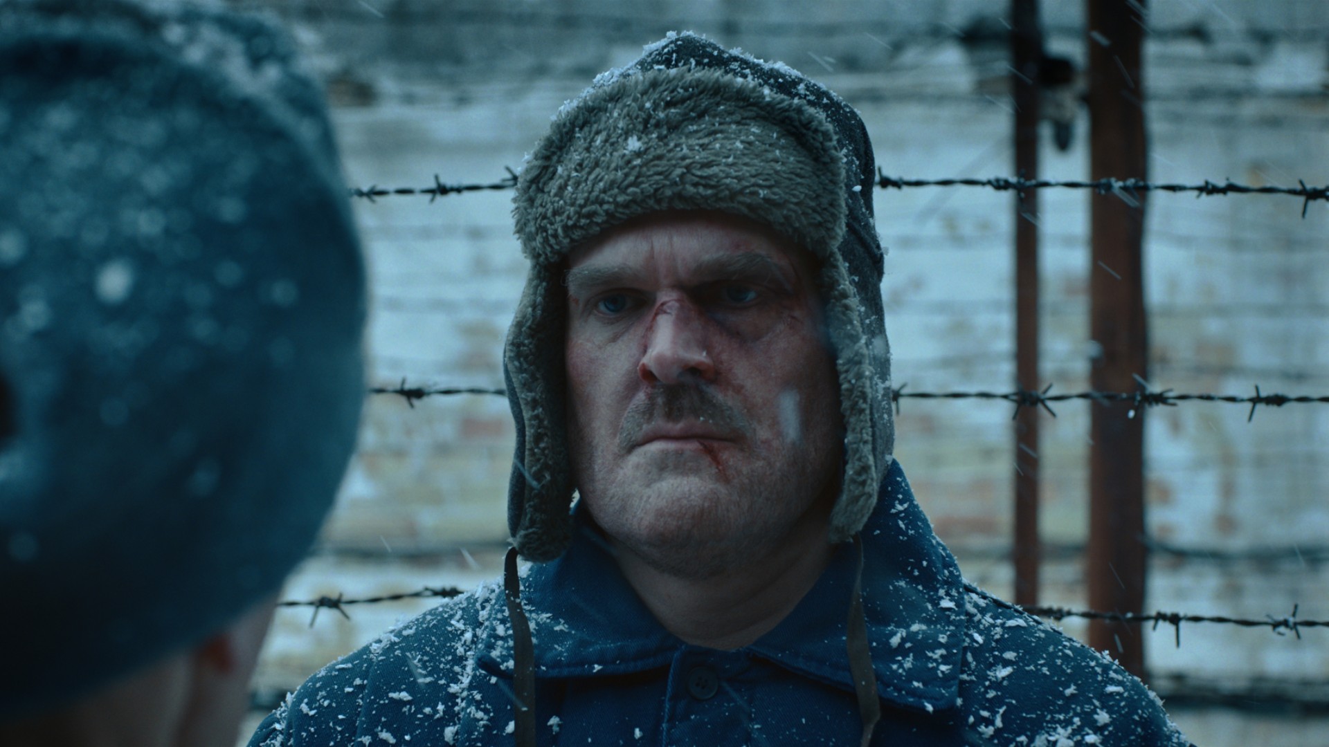 David Harbour como Jim Hopper en Stranger Things 4