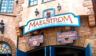 Maelstrom Sign at Walt Disney World