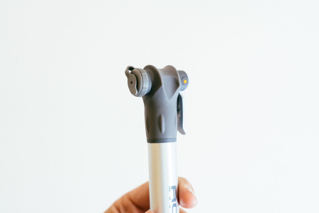 The rubberised head of a frame pump