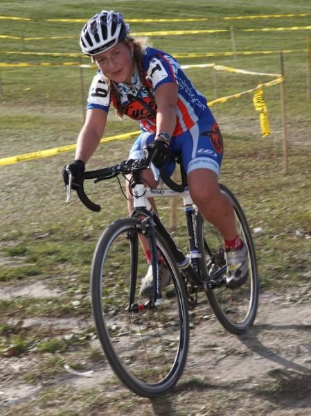 Emily Fisher (Cycle Solutions/Angry Johnny's) took silver in the Junior Women