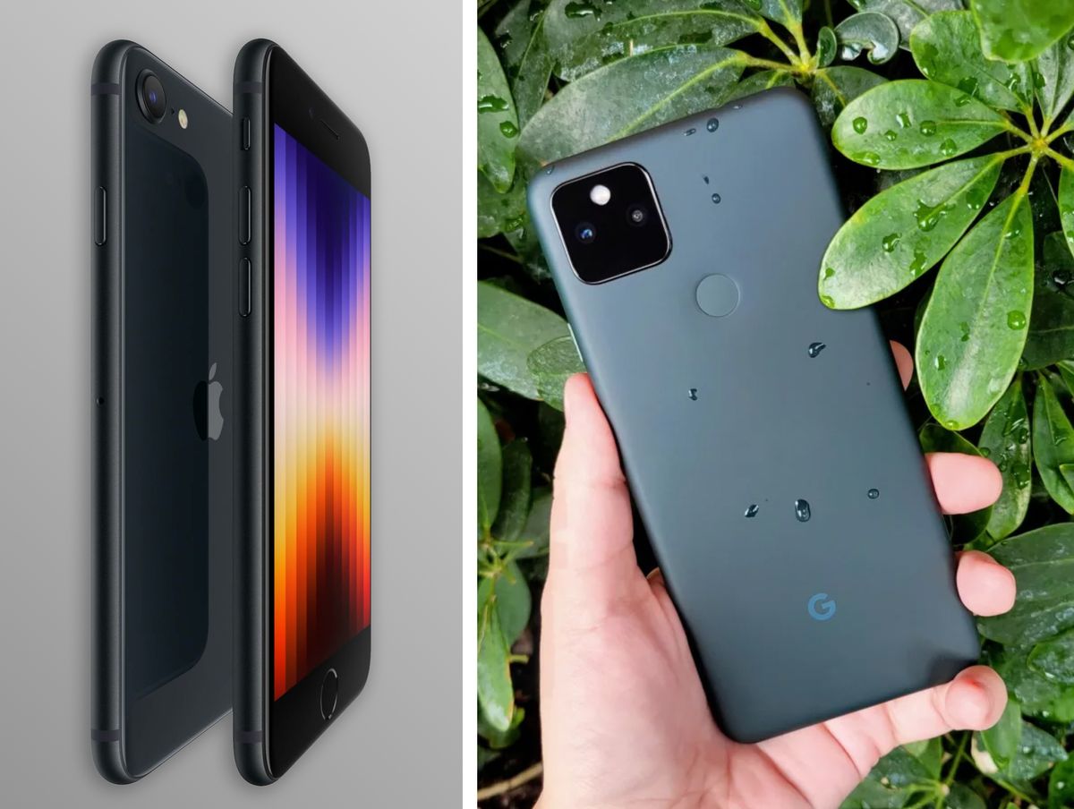 iPhone SE (2022) vs. Google Pixel 5a: Which should you buy? | iMore