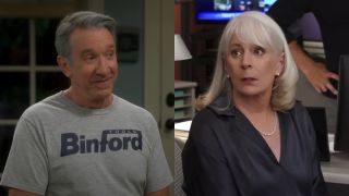 Tim Allen as Tim Taylor on Last Man Standing and Judy in the office in NCIS Season 19