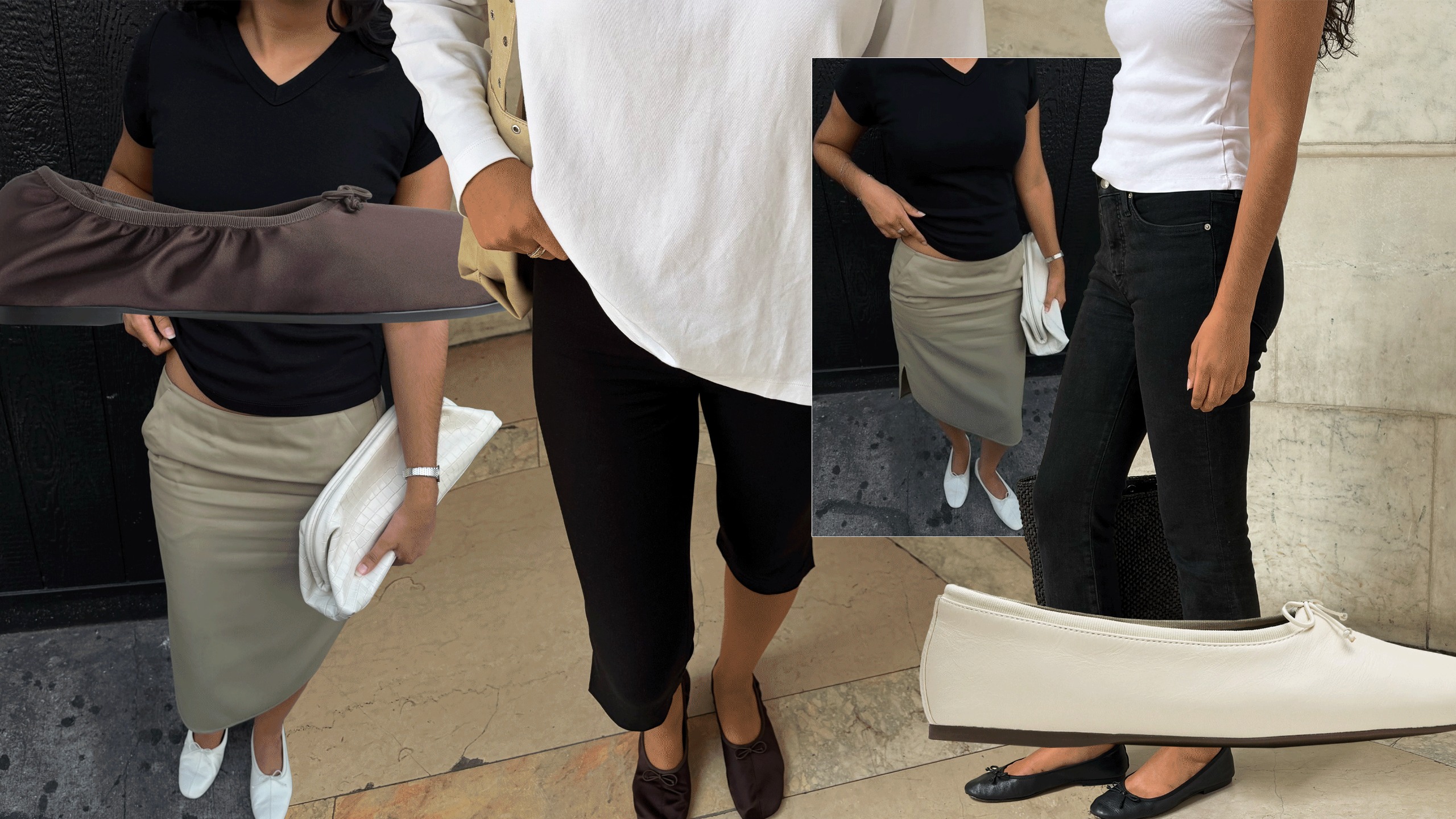 Who What Wear assistant shopping editor Josephine Hadjiloucas tests the best ballet flats under 200