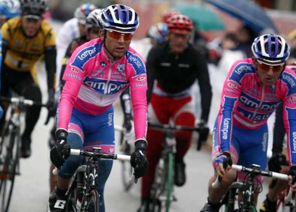 Lampre underway during the stage