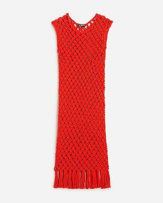 Macramé Midi Dress