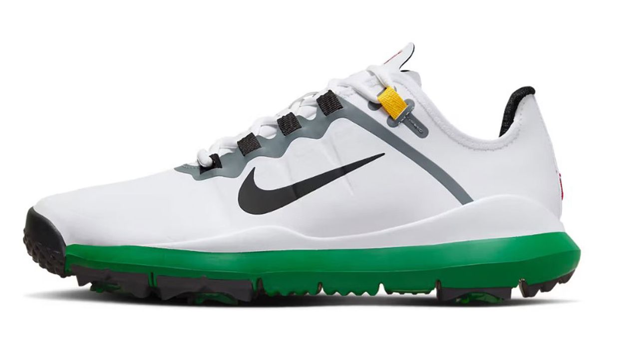 The Tiger Woods '13 golf shoes on a white background