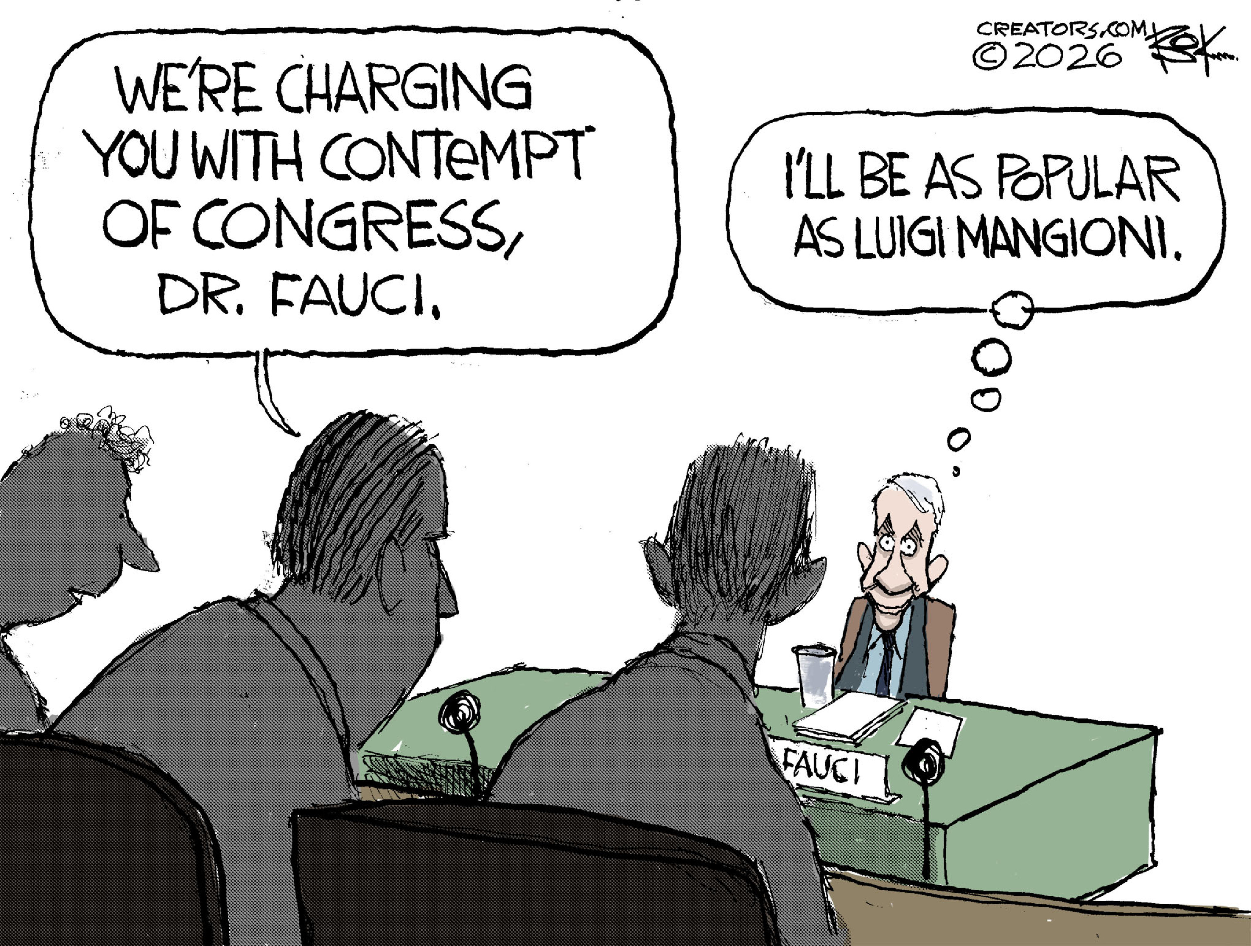 Political cartoon