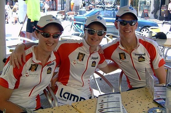 Our Brisbane organising committee Kirsten Richards, Desley Graham, and Darren Rostron