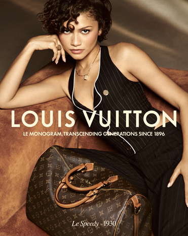 Zendaya Louis Vuitton Le Monogram campaign