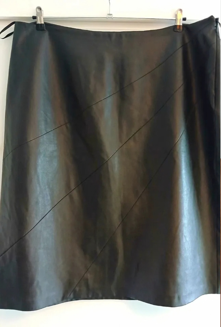 Ann Harvey, Faux Leather Skirt