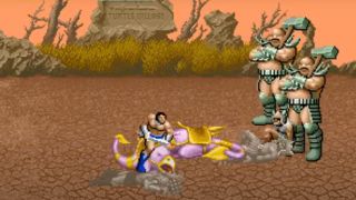 A screenshot from Golden Axe