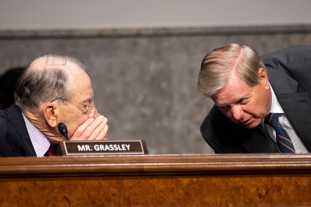 Sens. Chuck Grassley and Lindsey Graham