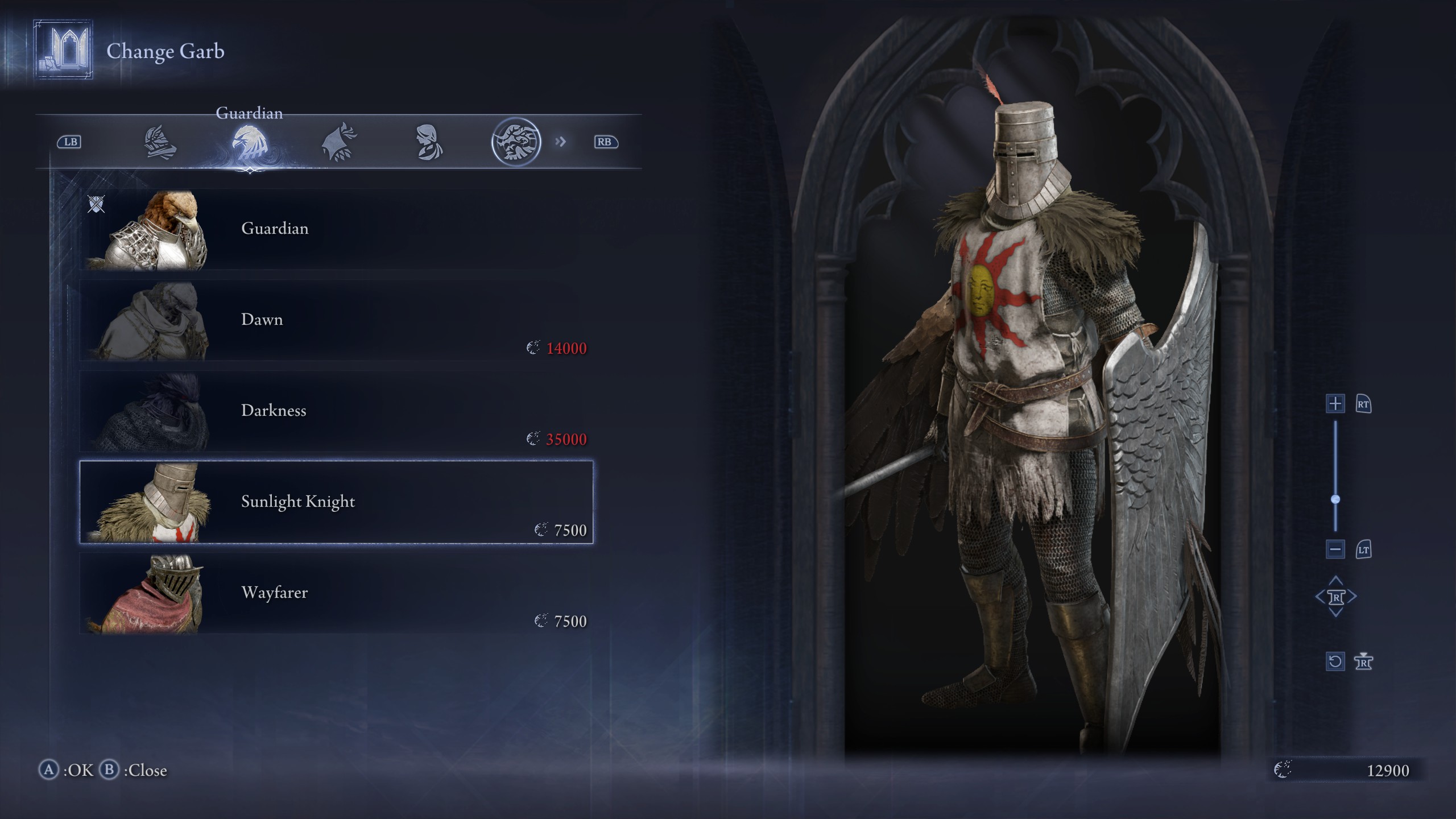 Elden Ring Nightreign Dark Souls outfits - Solaire