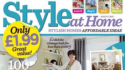magazine style with home