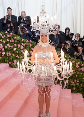 Katy Perry attends The Metropolitan Museum Of Art's 2019 Costume Institute Benefit "Camp: Notes On Fashion" at Metropolitan Museum of Art