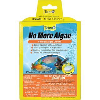 Tetra No More Algae Tablets for aquarium and fish tank cleaning