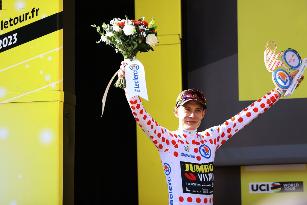 Jonas Vingegaard (Jumbo Visma) is the new KOM leader after stage 14