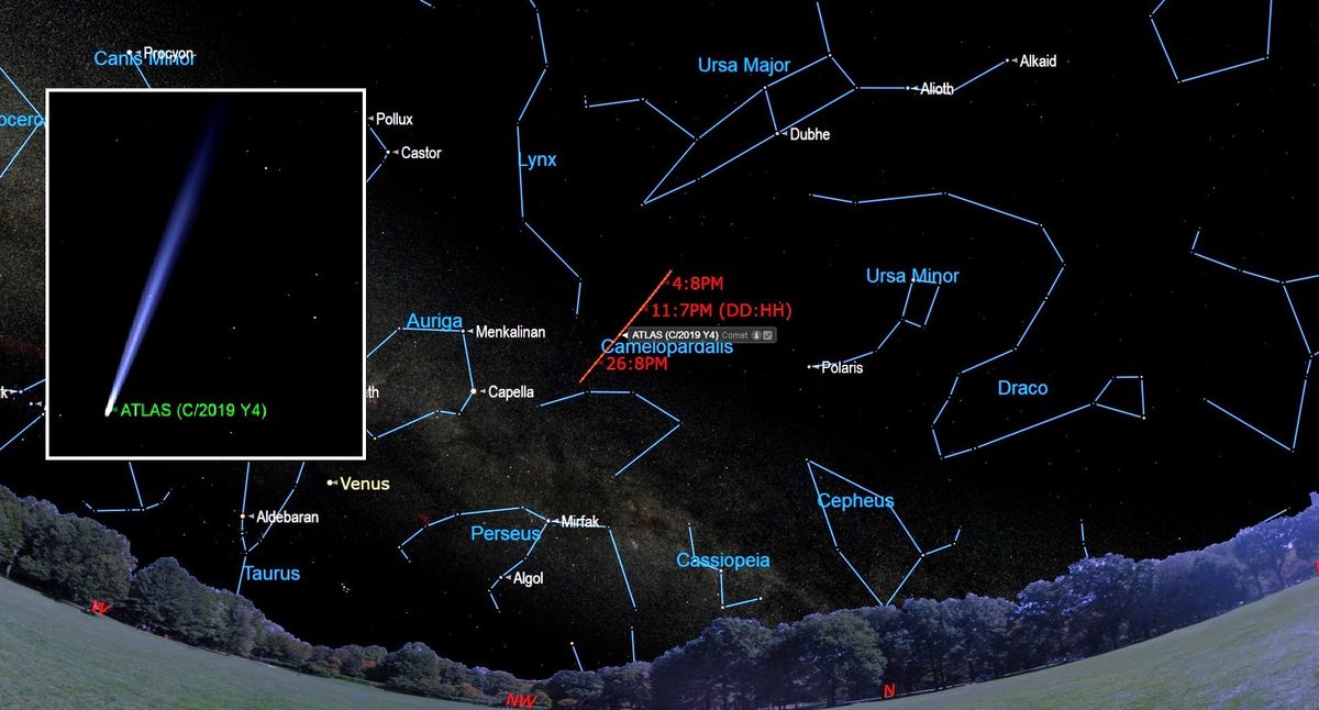 Bright Comet ATLAS could blaze into view this month Space